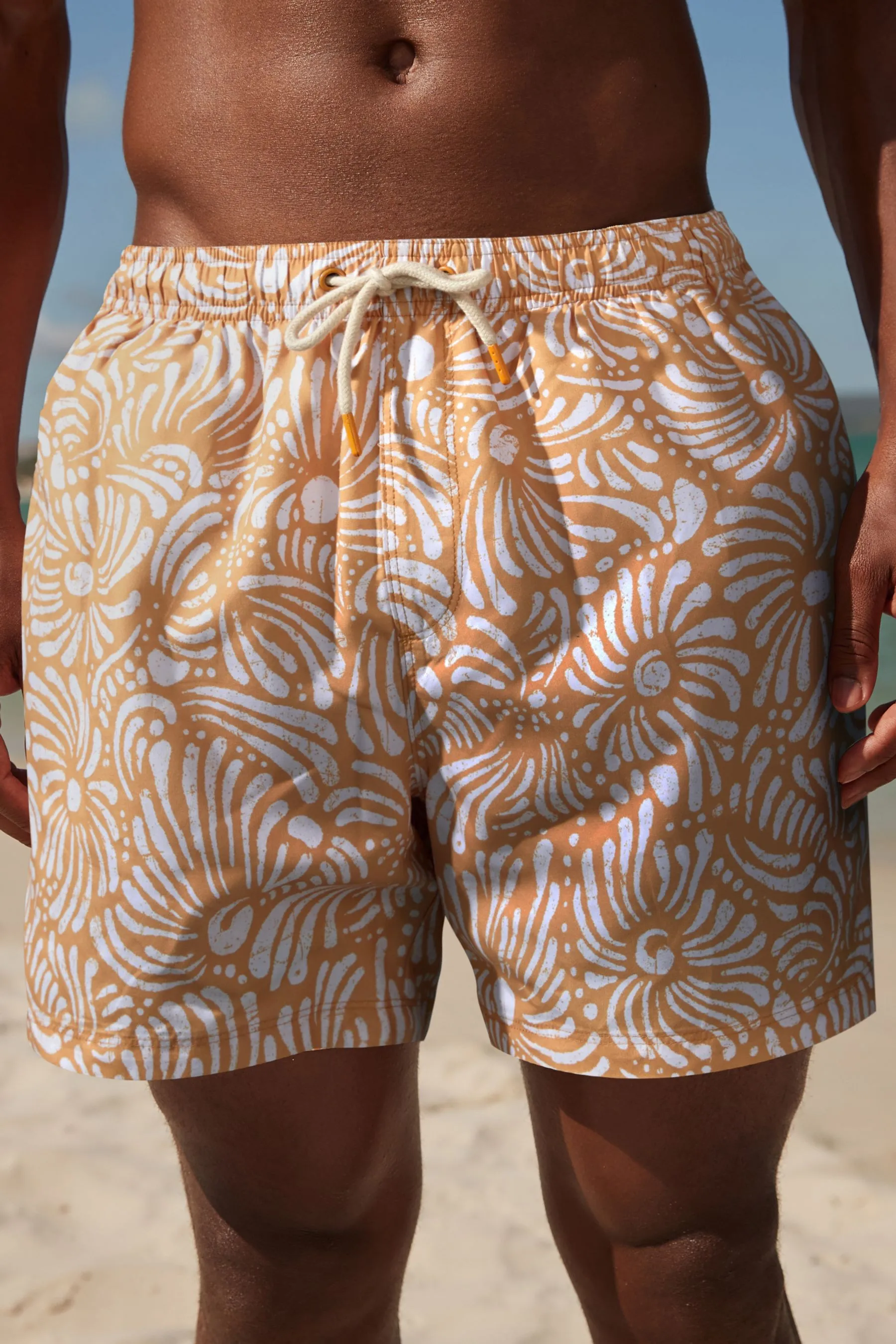 Shorts da bagno con stampa    