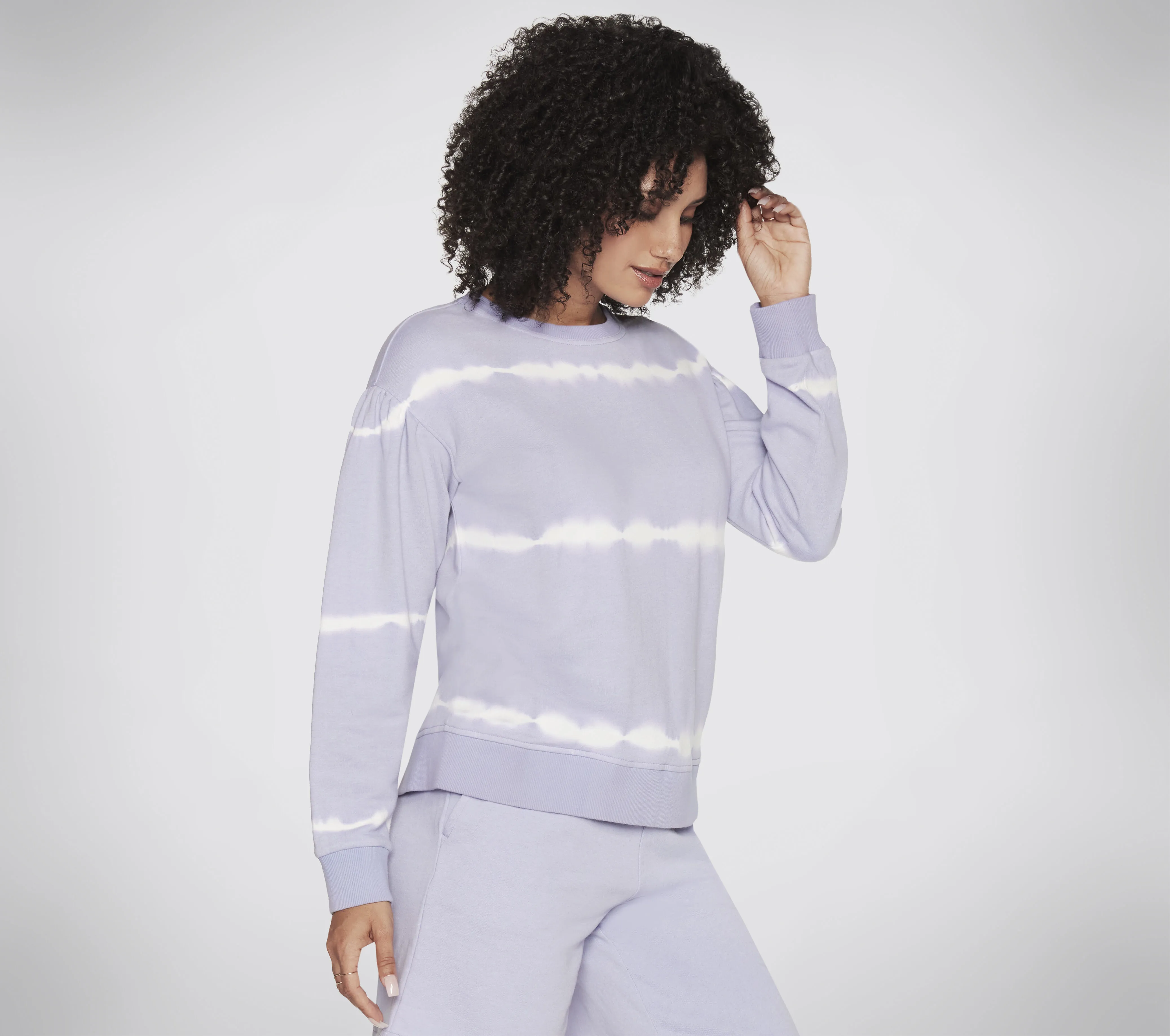 SKECHDYE Stripe Crew Sweatshirt
