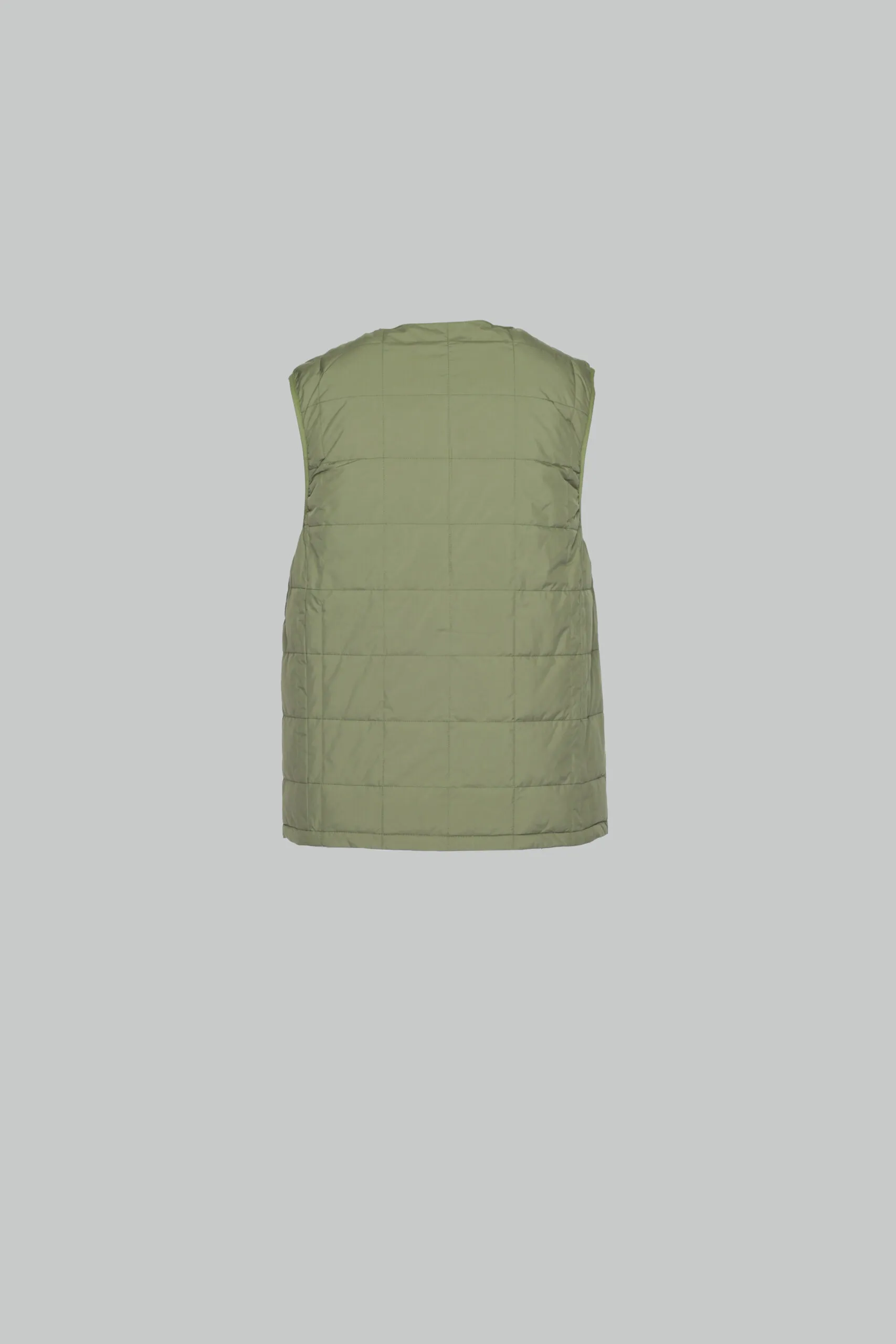 Smanicato Aquascutum ACTIVE REVERSIBLE VEST Verde Oliva
