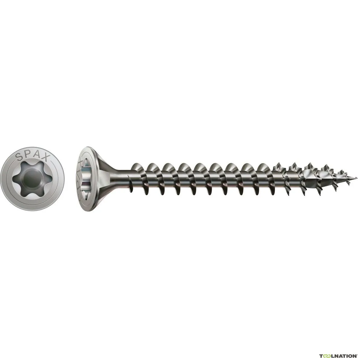 SPAX 1197000500403 Vite in acciaio inox 5 x 40 mm, testa svasata, T-STAR plus T20 - 200 pezzi