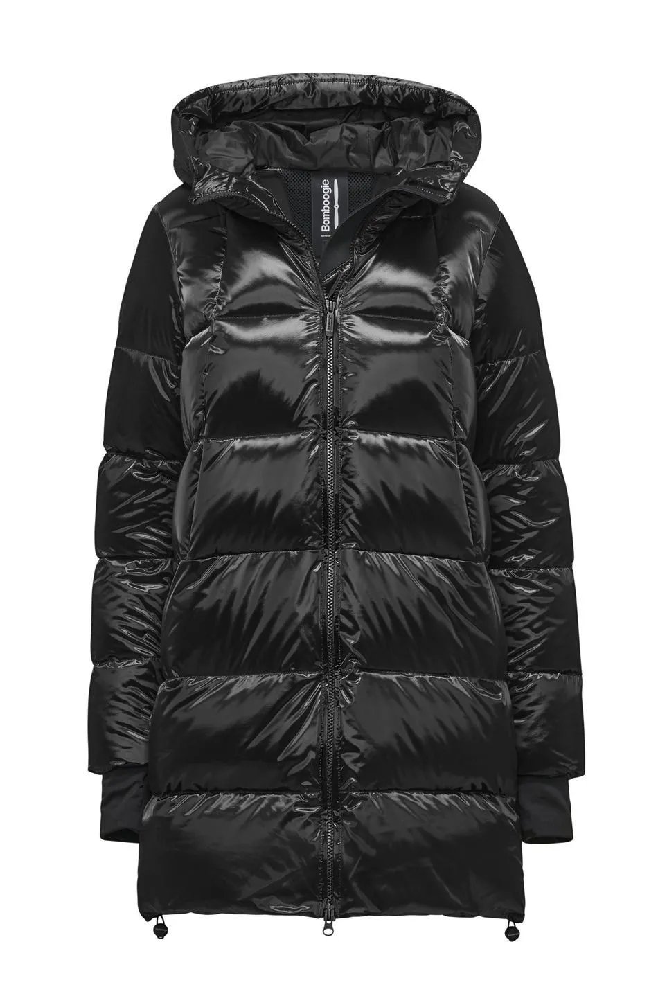 Stockholm jacket - piumino in tessuto brillante bomboogie