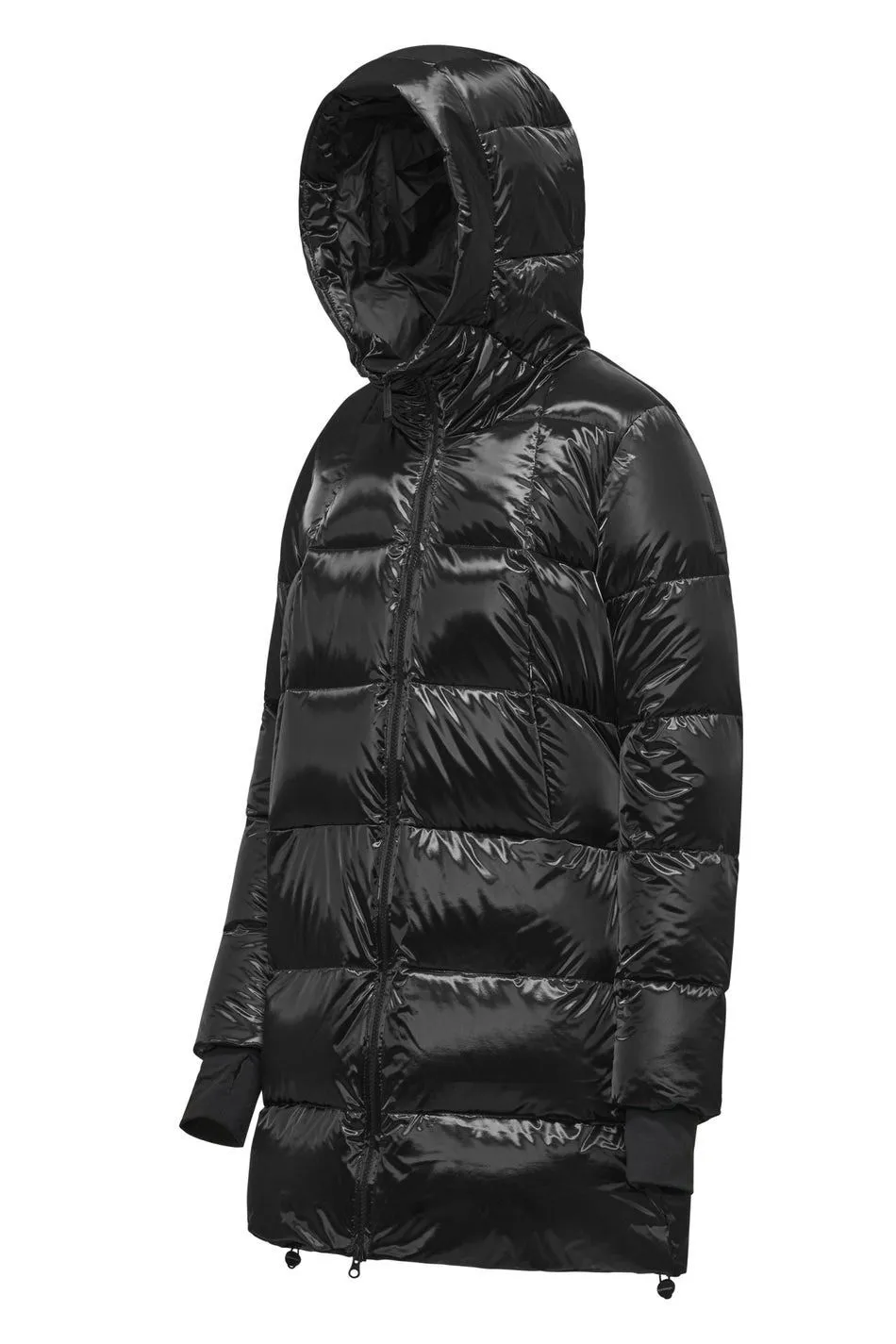 Stockholm jacket - piumino in tessuto brillante bomboogie