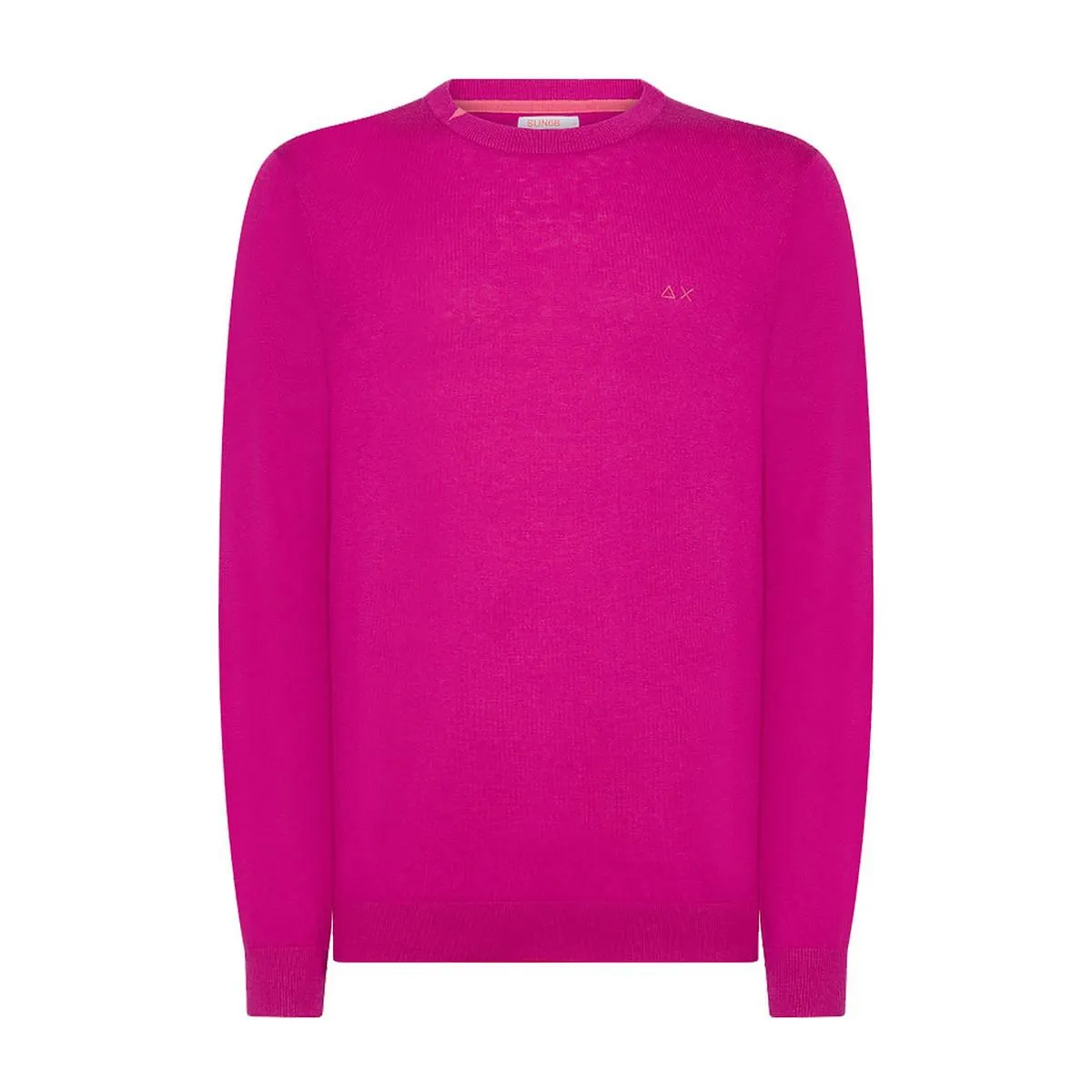      SUN 68 MAGLIONE GIROCOLLO IN COTONE E LANA  