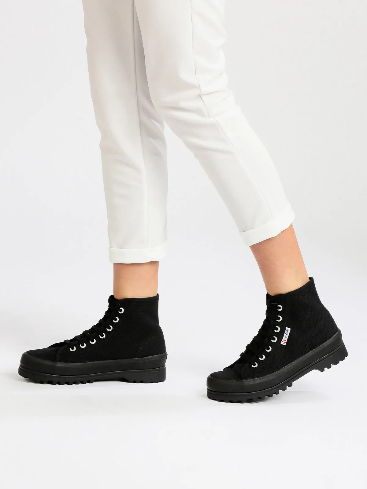 Superga 2341 ALPINA Baskets montantes pour femme en toile