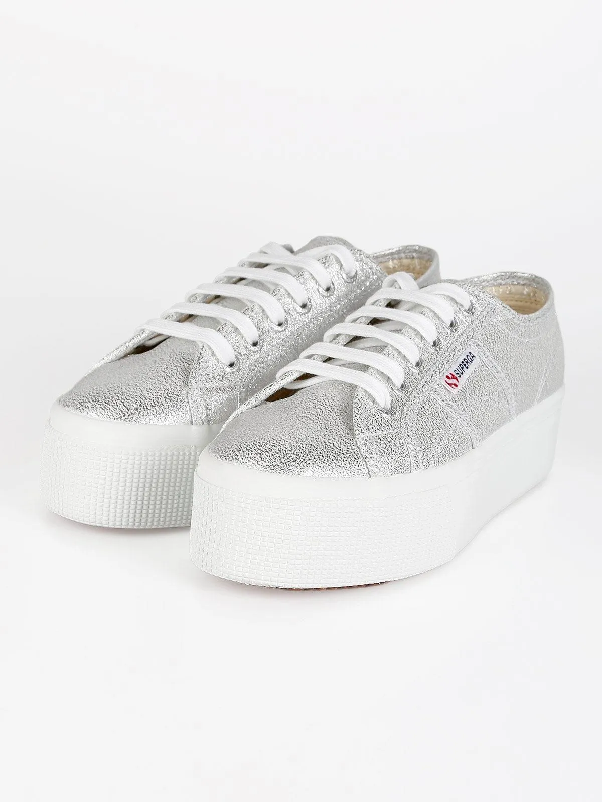 Superga Chaussures en toile femme avec plateforme  2790 LAME