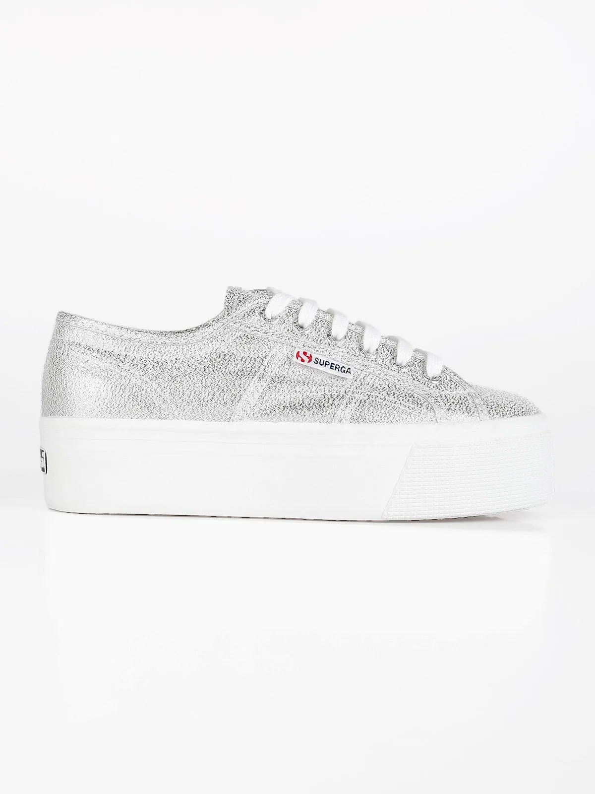 Superga Chaussures en toile femme avec plateforme  2790 LAME