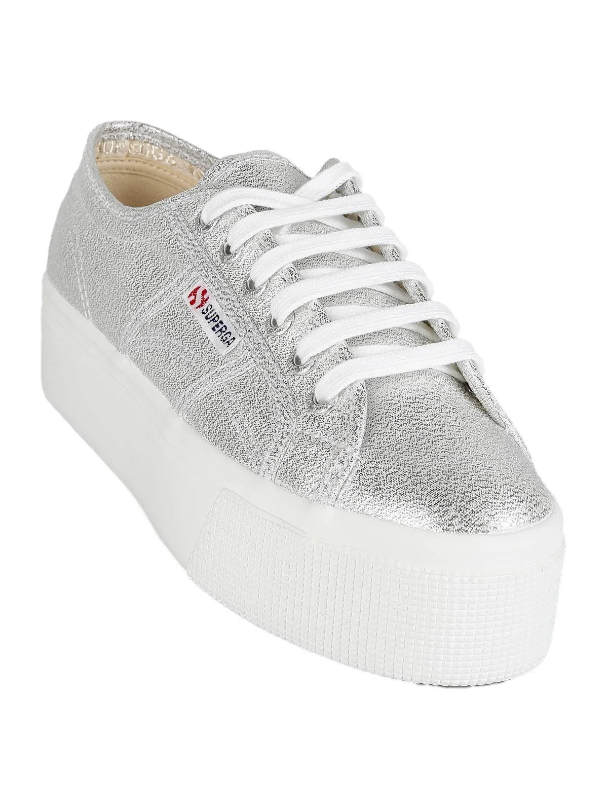 Superga Chaussures en toile femme avec plateforme  2790 LAME