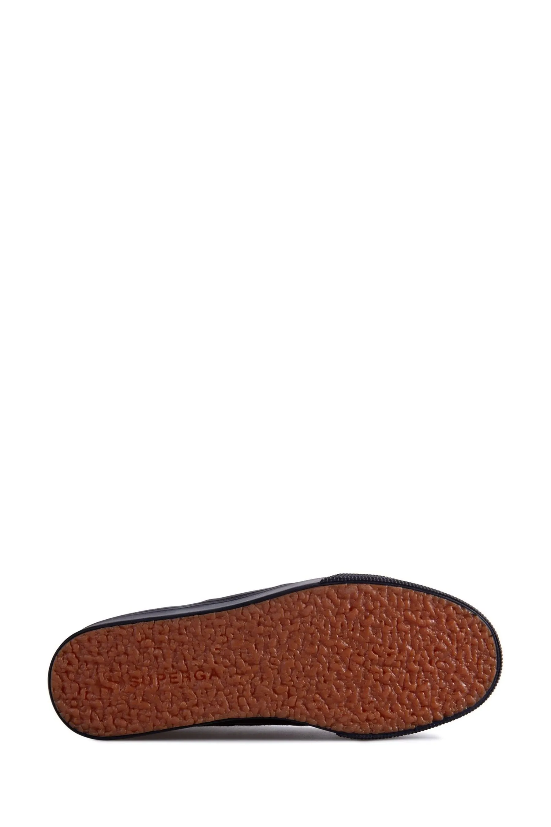 Superga Nero - 2790 - Scarpe da ginnastica flatform in tela