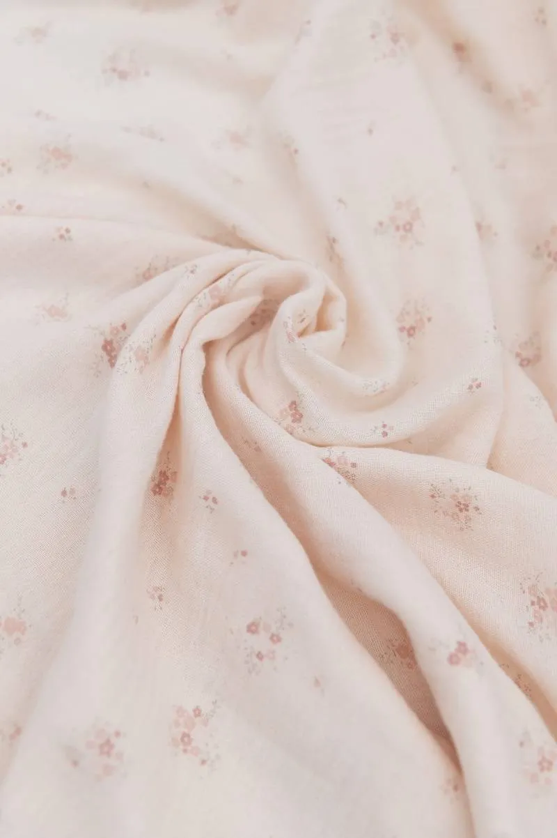 Swaddle Muslin Medium multi-uso 70x70cm 3-Pack - Bouquet / Soft Pink/ OffWhite