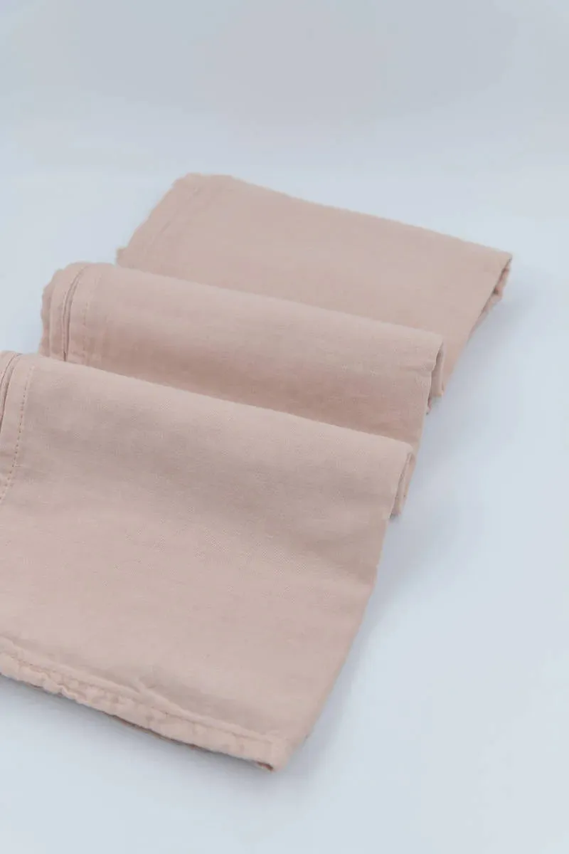 Swaddle Muslin Medium multi-uso 70x70cm 3-Pack - Bouquet / Soft Pink/ OffWhite