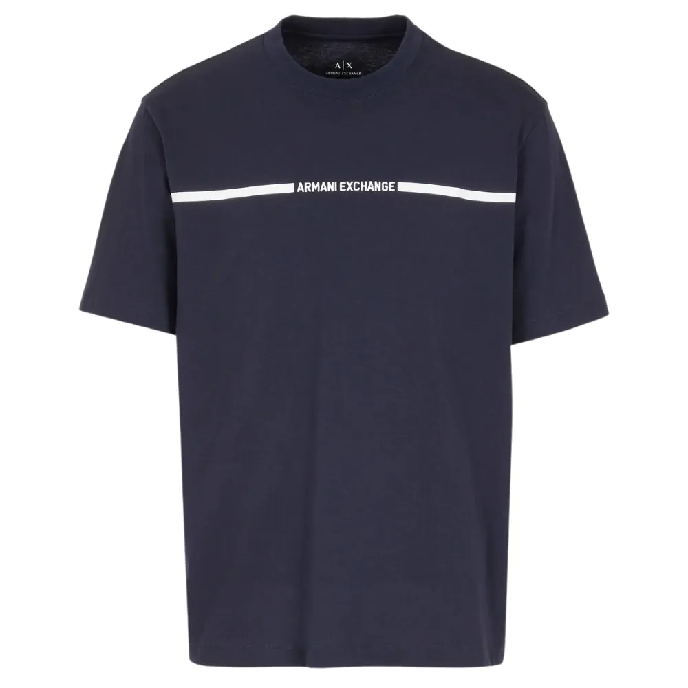 T-shirt Armani Exchange con strip logo