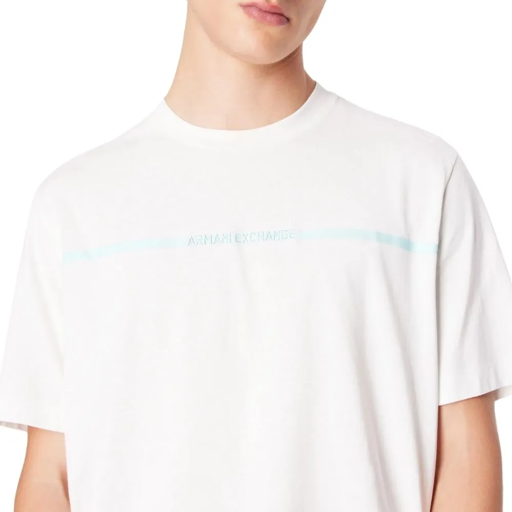 T-shirt Armani Exchange con strip logo