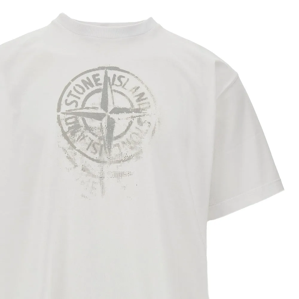 T-shirt con stampa logo
