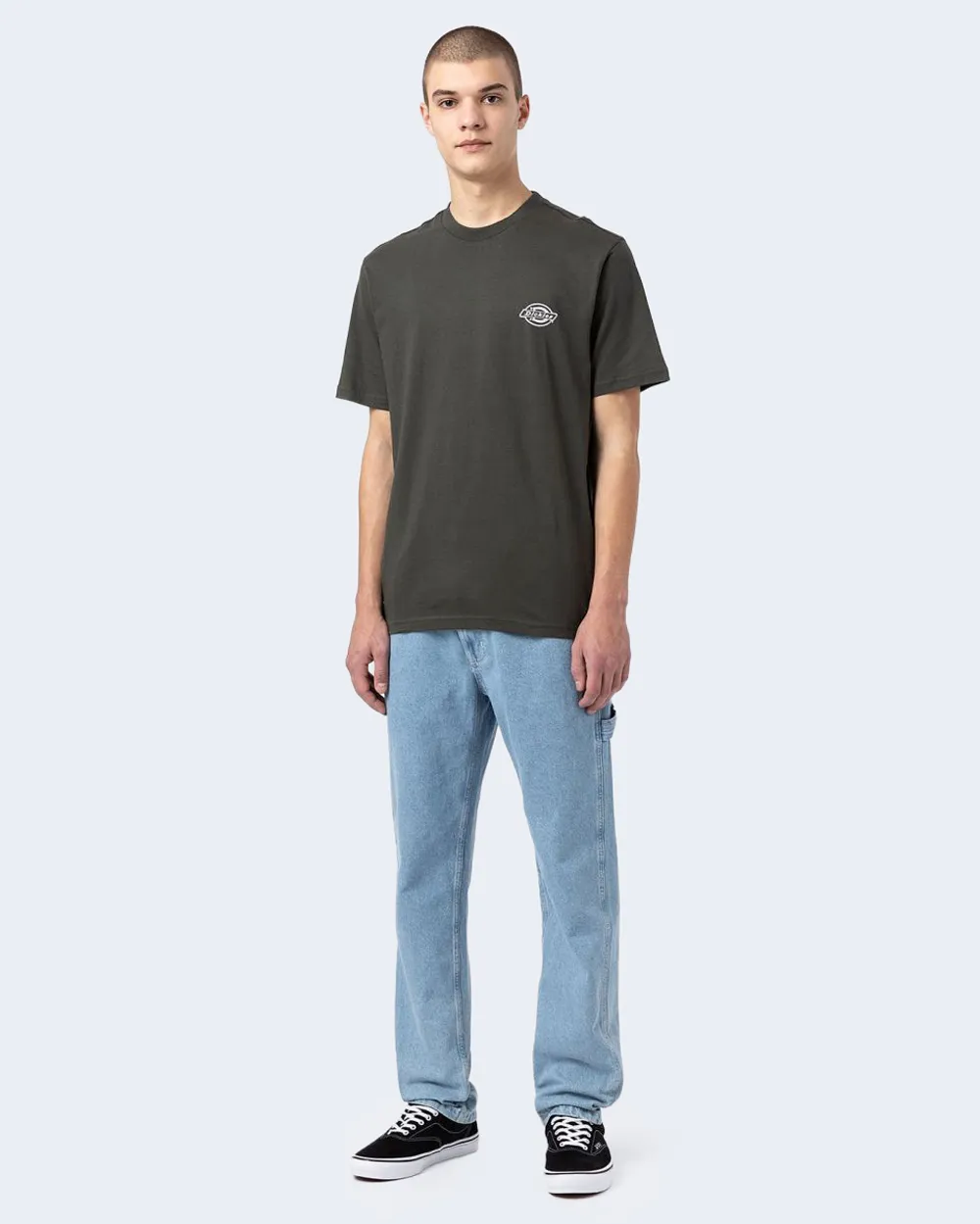 T-shirt Dickies holtville tee ss Verde Oliva
