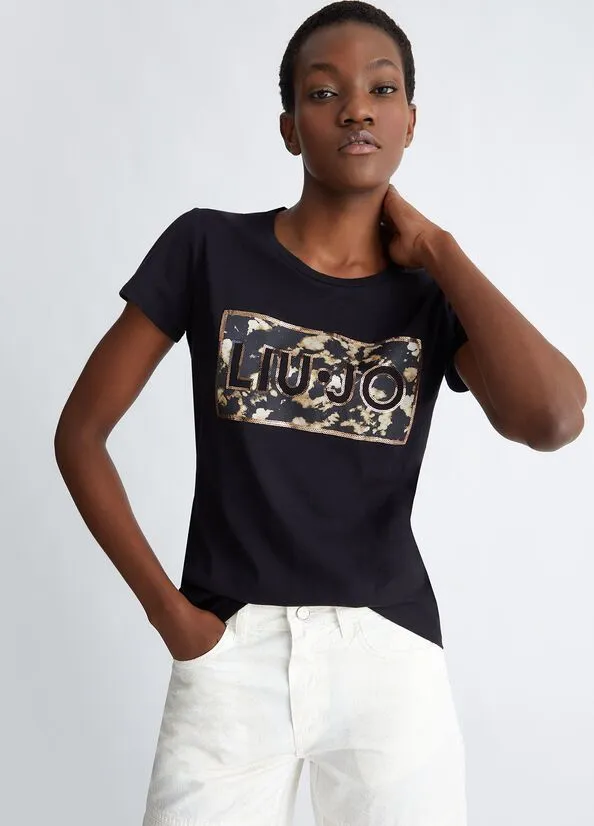 T-SHIRT Donna LIU JO MA4333 J5904 N9348