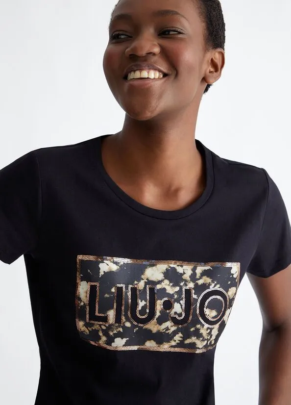 T-SHIRT Donna LIU JO MA4333 J5904 N9348