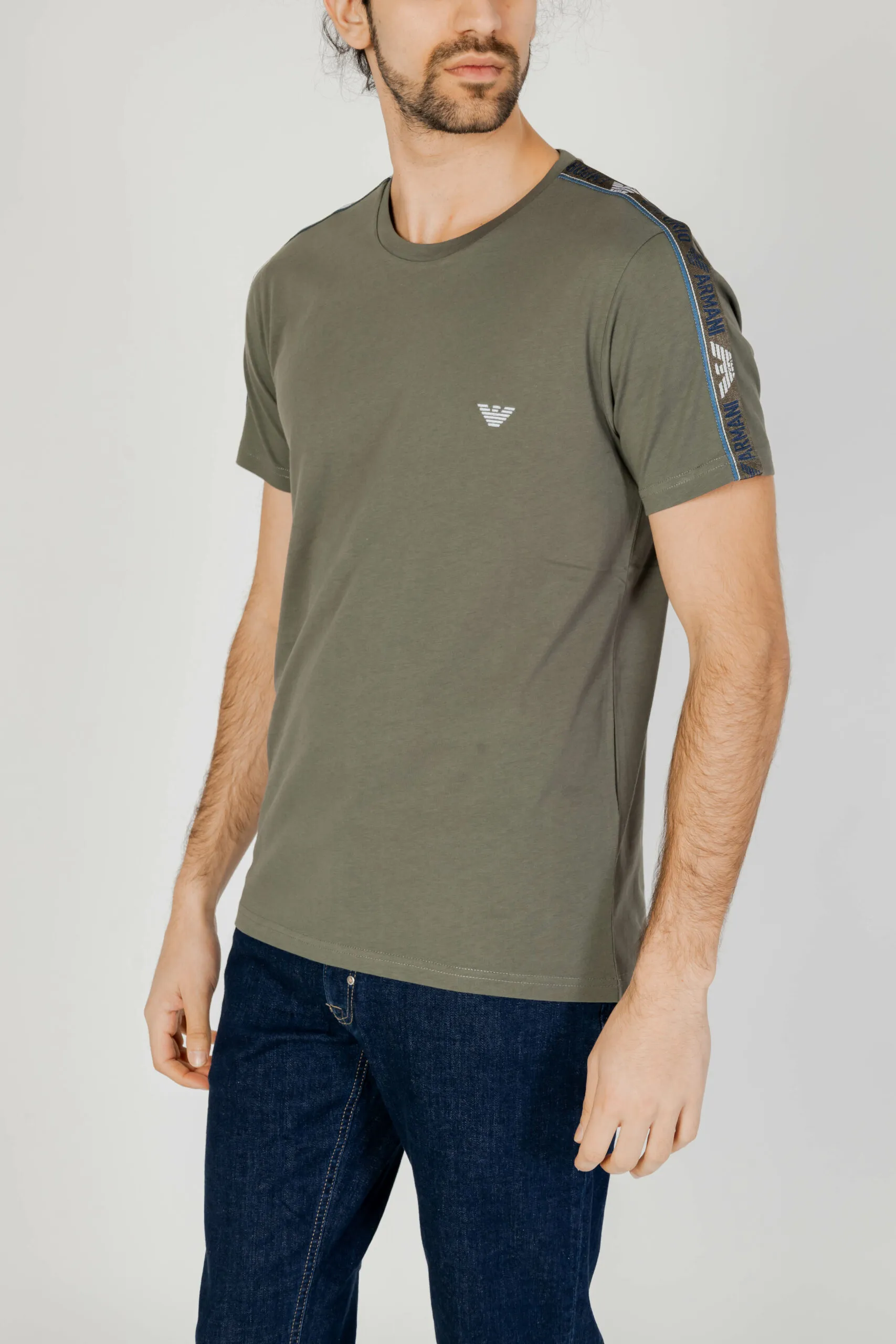 T-shirt Emporio Armani Underwear  Verde Oliva