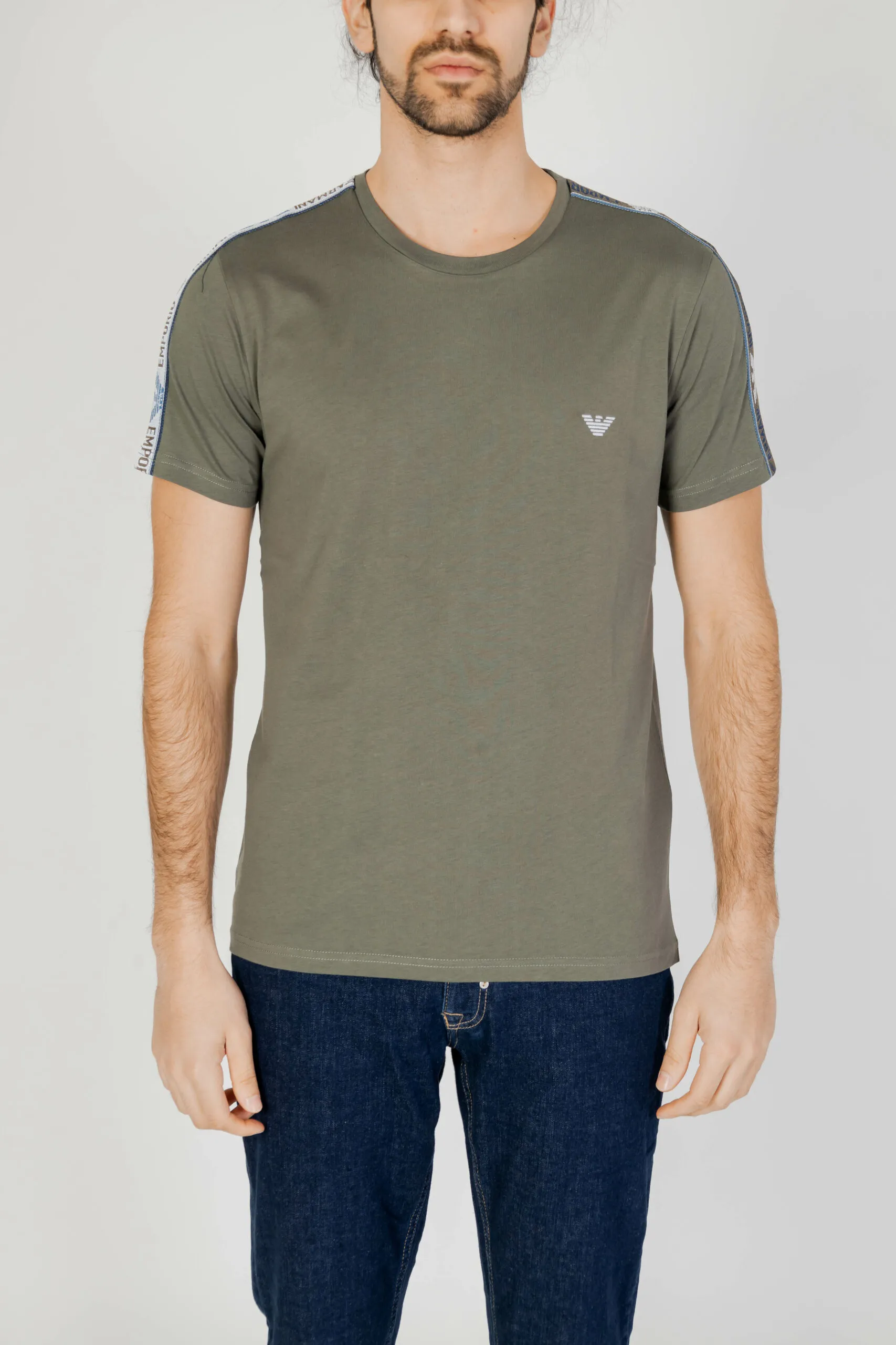 T-shirt Emporio Armani Underwear  Verde Oliva