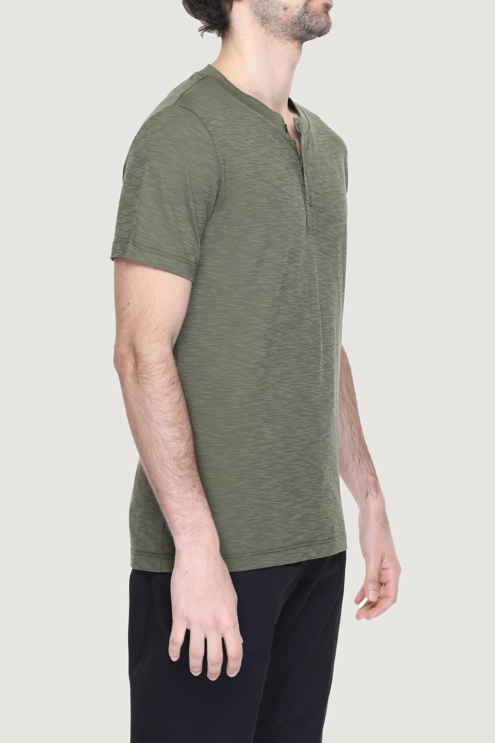 T-shirt Liu-jo SERAFINO MC FLAMESERA Verde Oliva