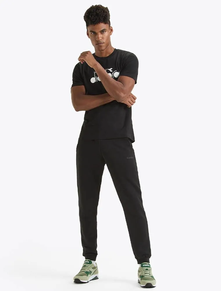T-shirt Manica Corta Sportiva Diadora - Nero