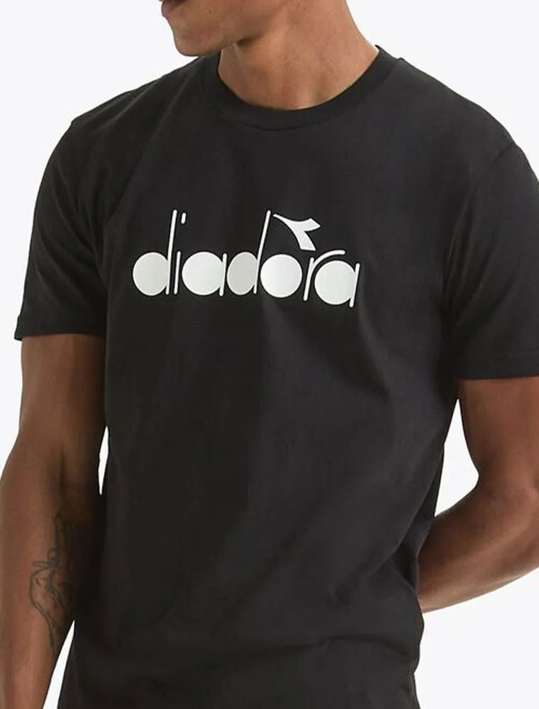 T-shirt Manica Corta Sportiva Diadora - Nero