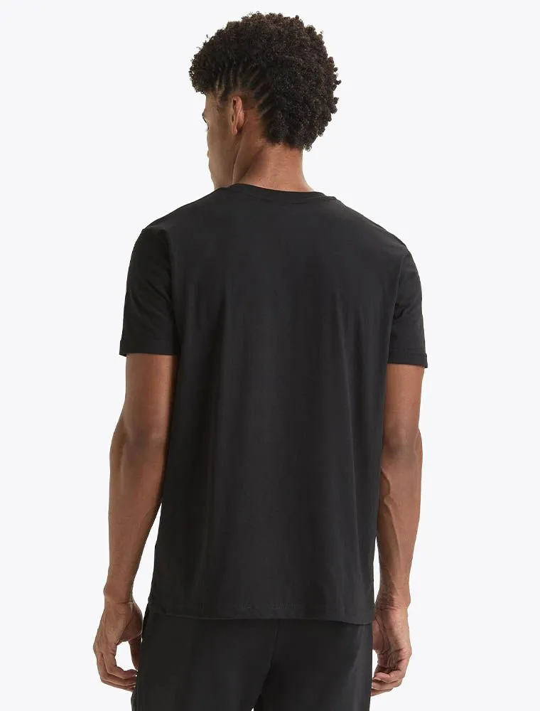 T-shirt Manica Corta Sportiva Diadora - Nero