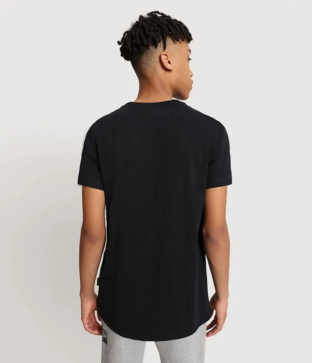 T-SHIRT Ragazzo NAPAPIJRI K S-BOX  SS - NP0A4FP5 041 BLACK
