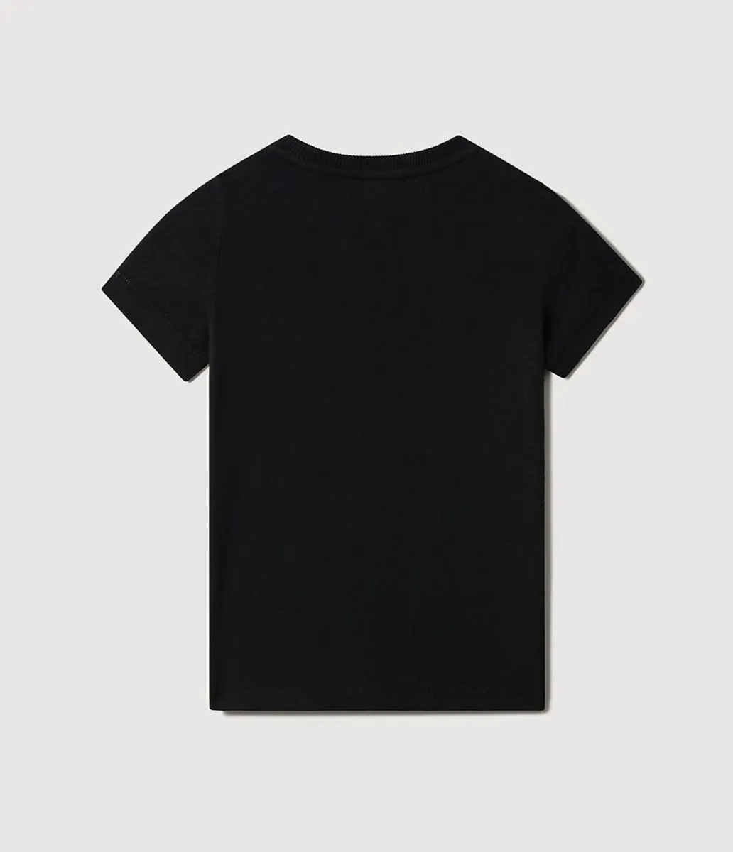 T-SHIRT Ragazzo NAPAPIJRI K S-BOX  SS - NP0A4FP5 041 BLACK
