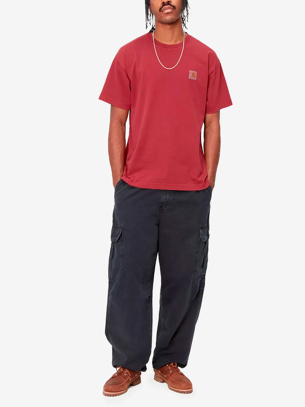 T-shirt rossa S/S Vista