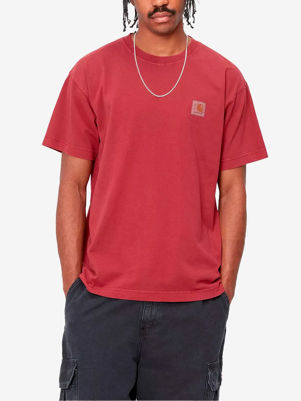 T-shirt rossa S/S Vista