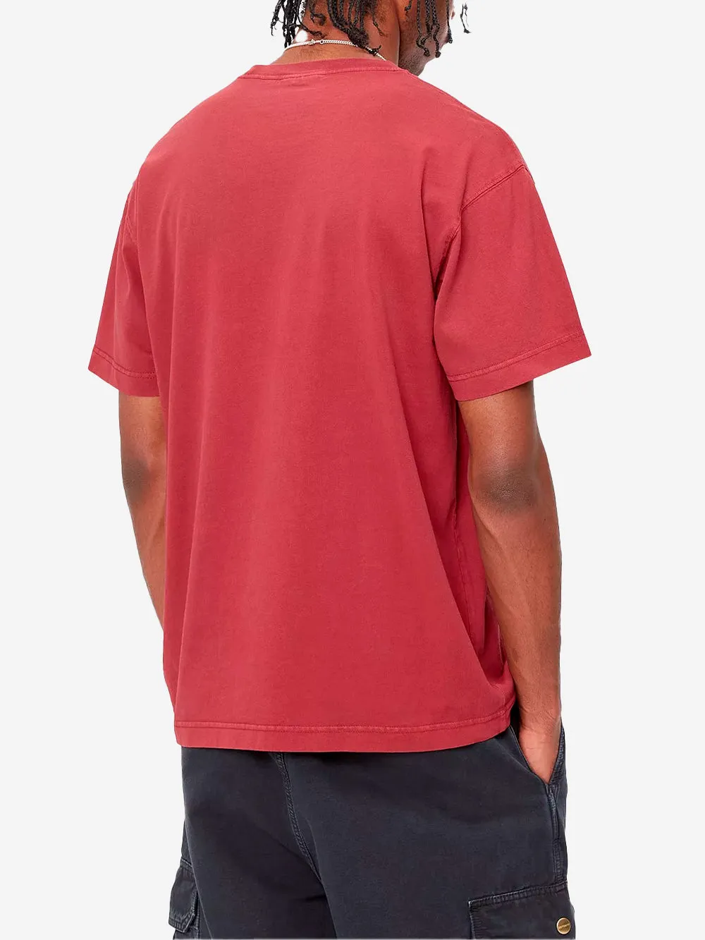 T-shirt rossa S/S Vista