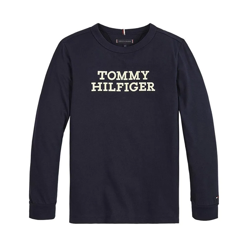  T-SHIRT TOMMY HILFIGER. BLU 