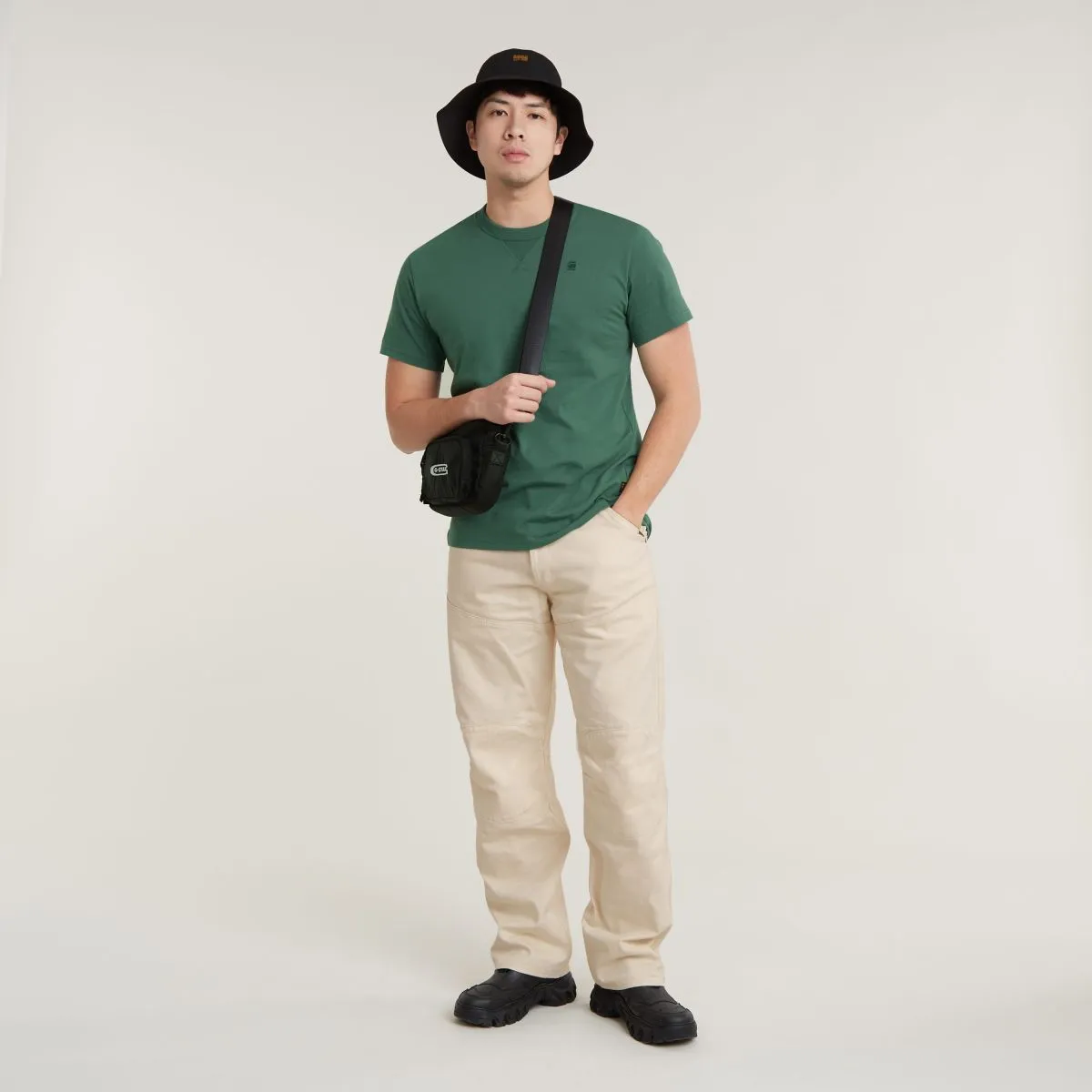 T-SHIRT Uomo G-STAR D24449 336 - NIFOUS G282 SPRUCE