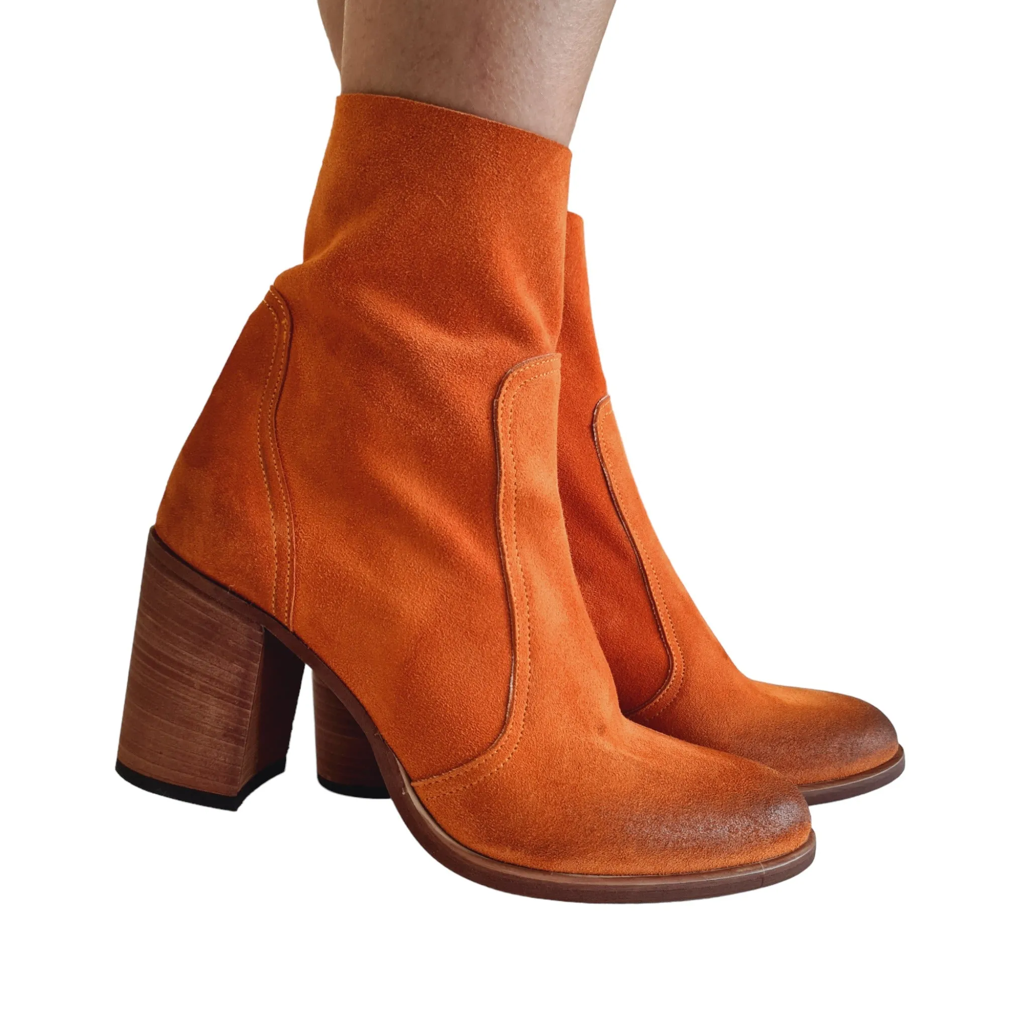 Tattoo Tronchetto Donna Arancio Rif.602