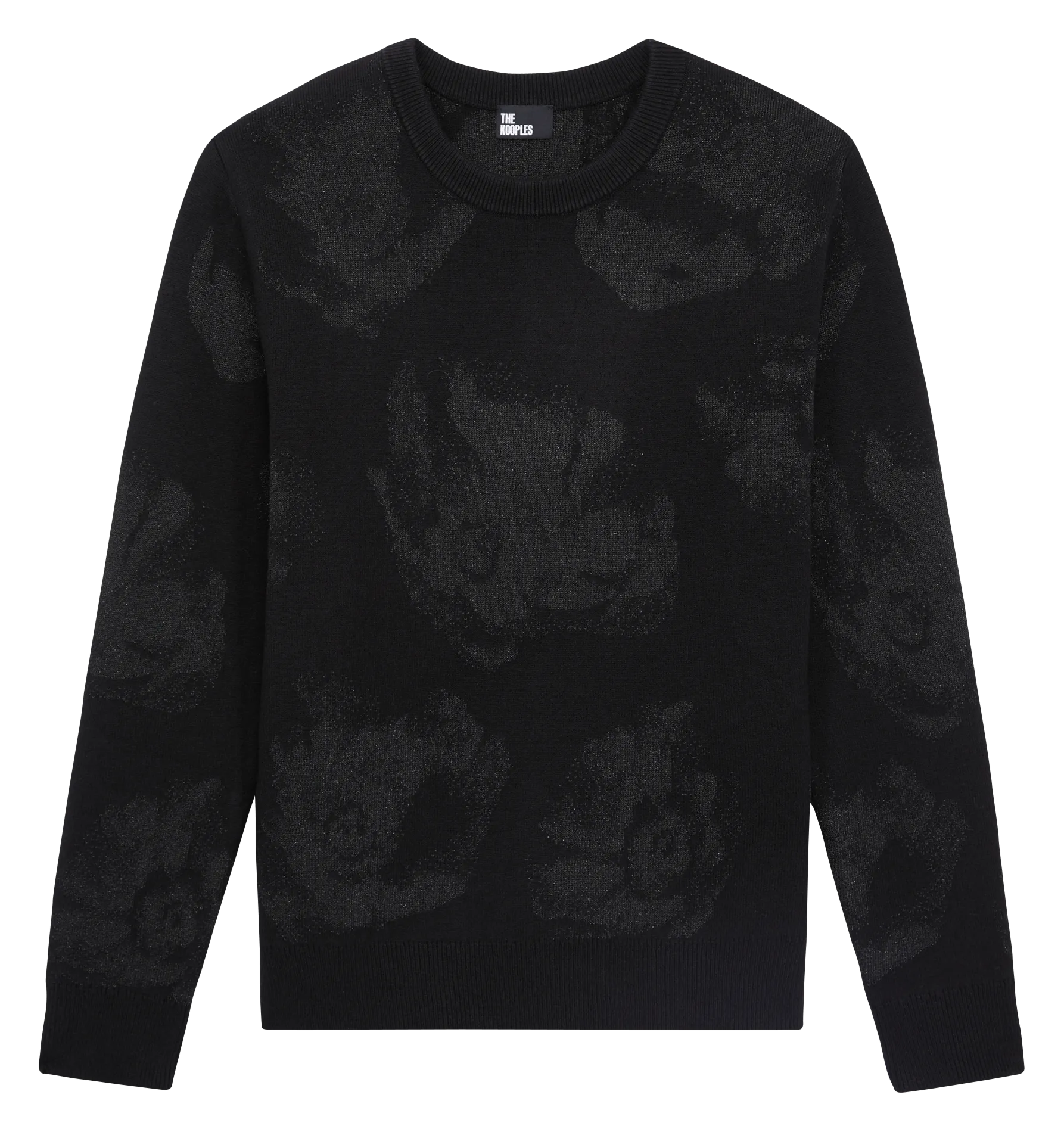  THE KOOPLES   Maglione scollo tondo jacquard | Rosa