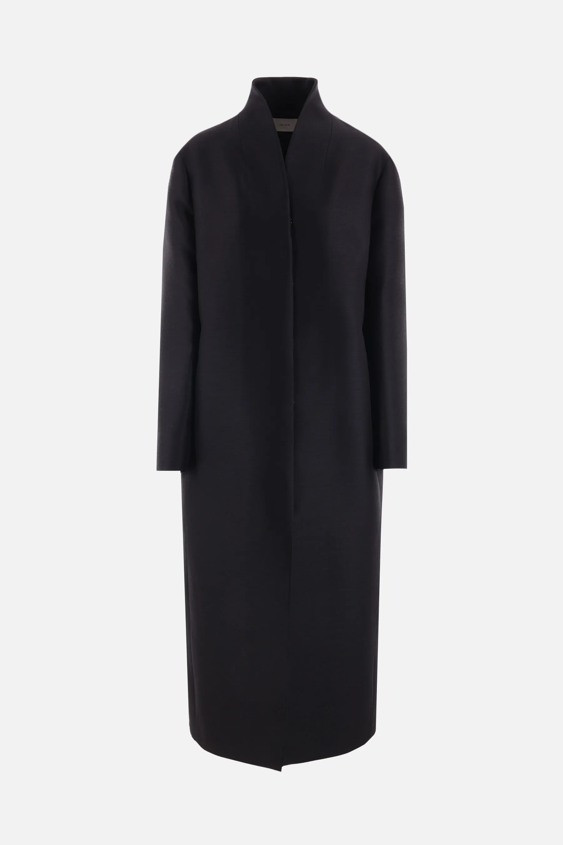  THE ROW cappotto monopetto Egle in lana e seta 