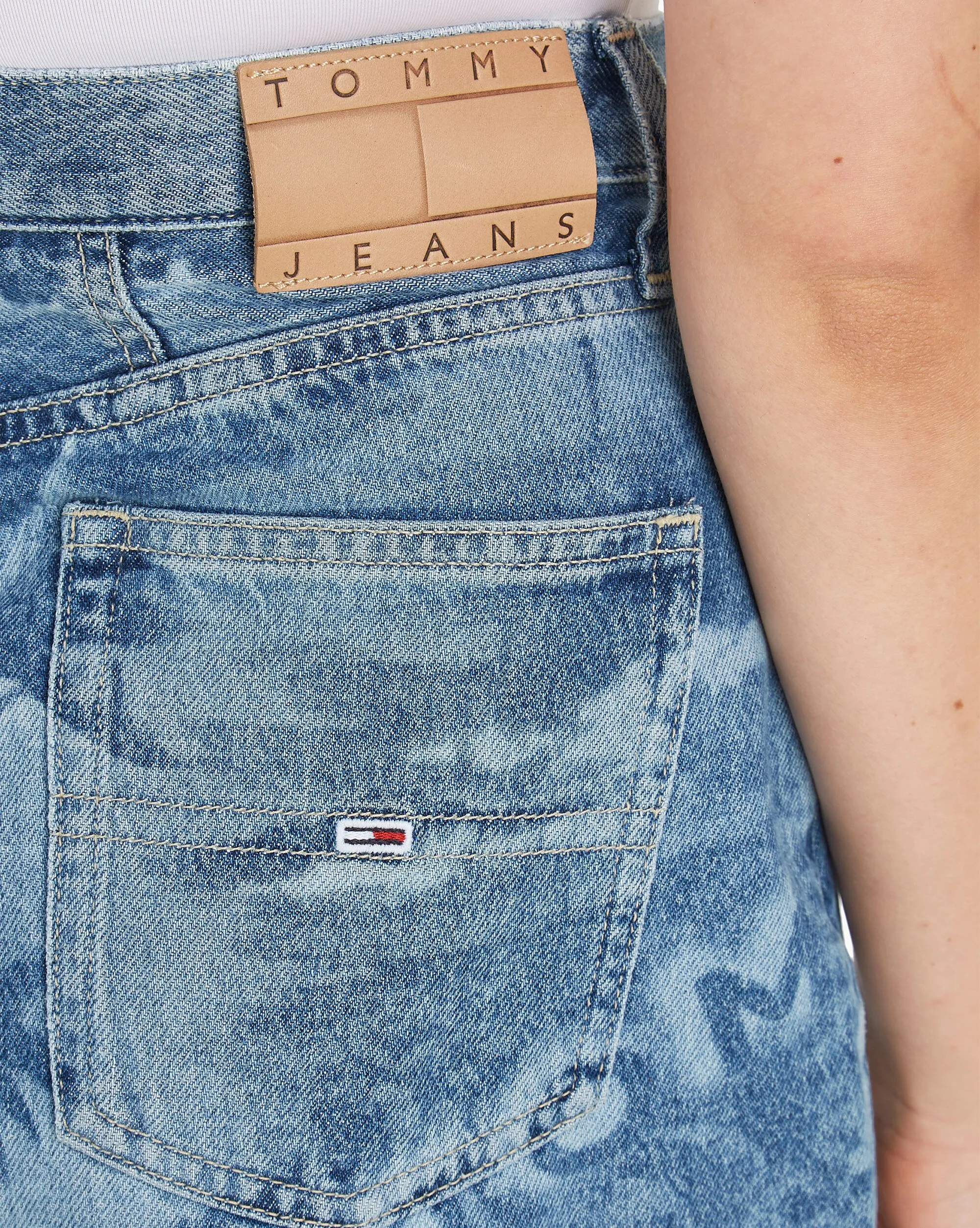 Tommy Hilfiger Gonna Mum Fit A Vita Alta Blu Donna