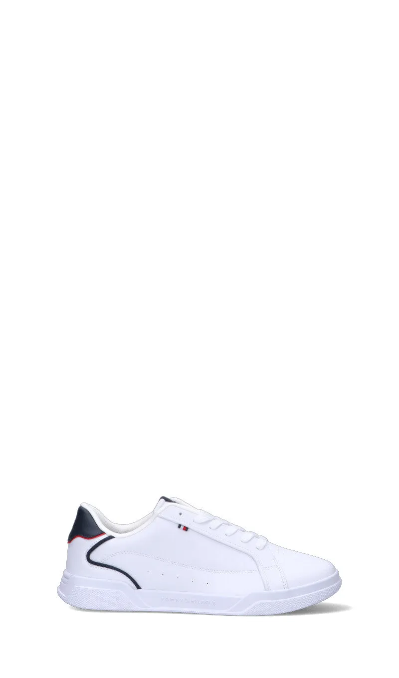 TOMMY HILFIGER Sneaker uomo bianca/nera in pelle