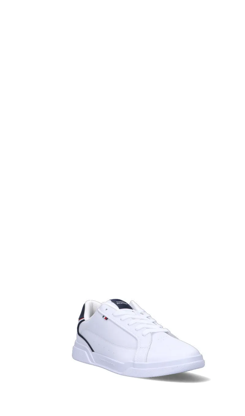 TOMMY HILFIGER Sneaker uomo bianca/nera in pelle