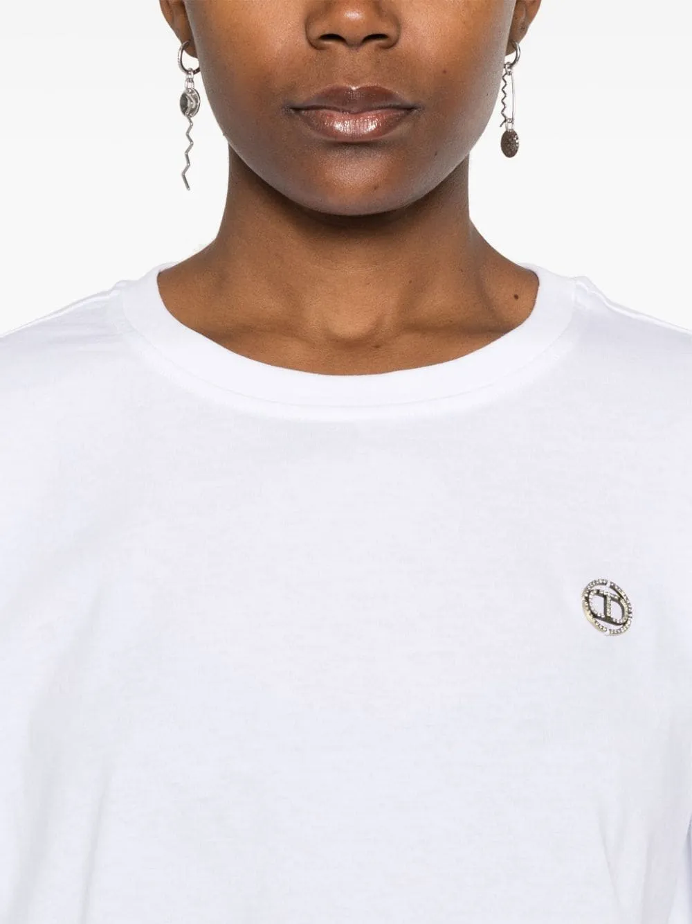 Twinset T-shirt Bianco Donna