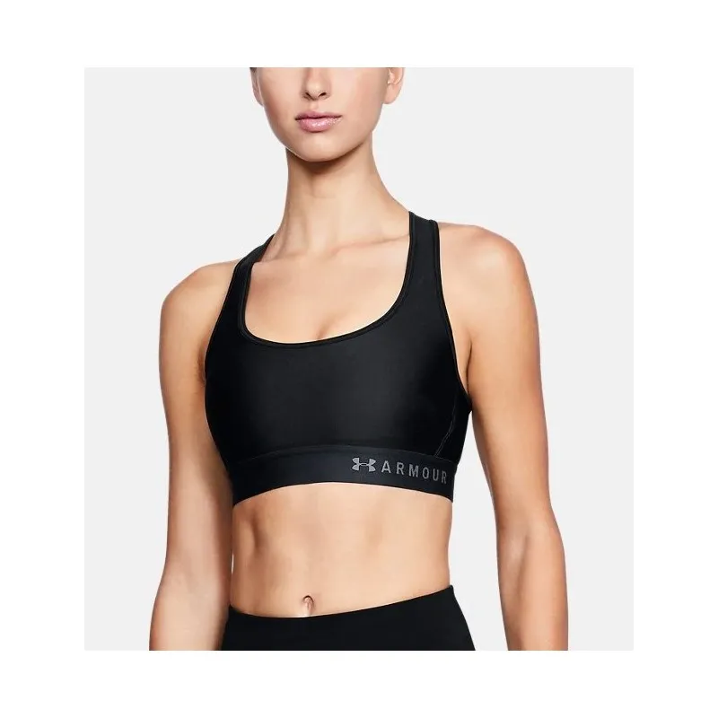 Under Armour Reggiseno sportivo Armour® Mid Crossback da donna black