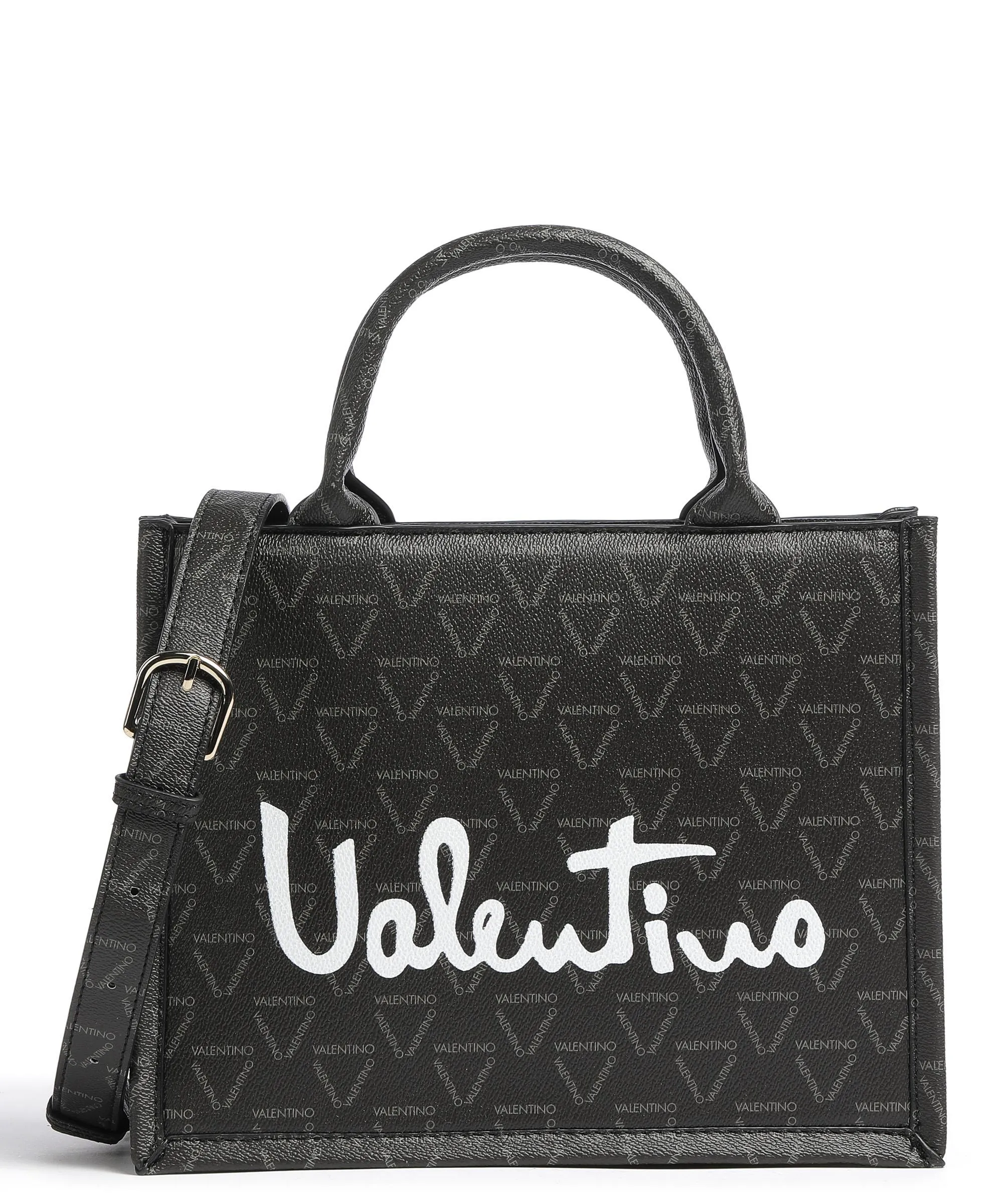  Valentino Bags Shore Borsa a mano pelle sintetica nero  