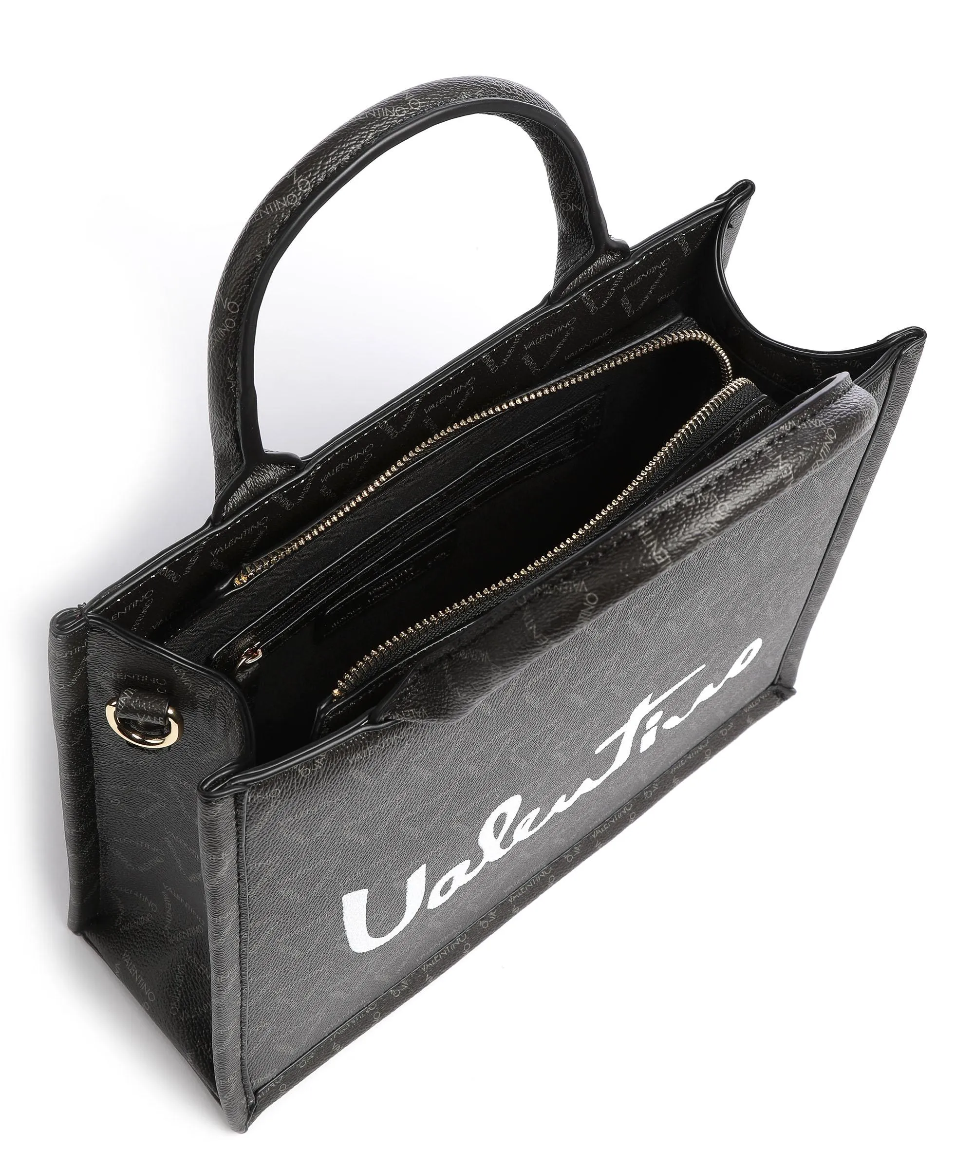  Valentino Bags Shore Borsa a mano pelle sintetica nero  