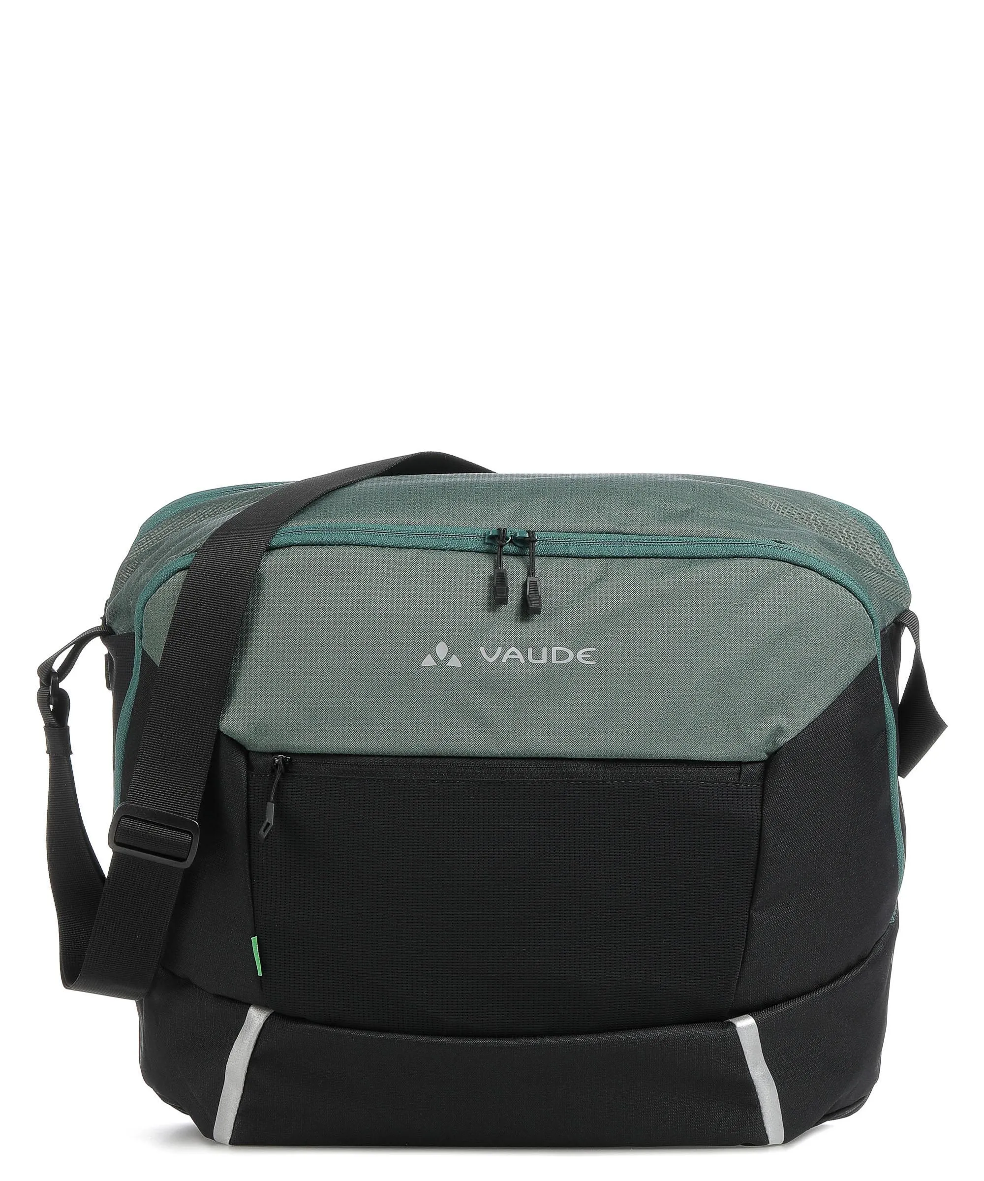  Vaude Urban Cycle Borsa per portapacchi poliestere riciclato nero/verde  