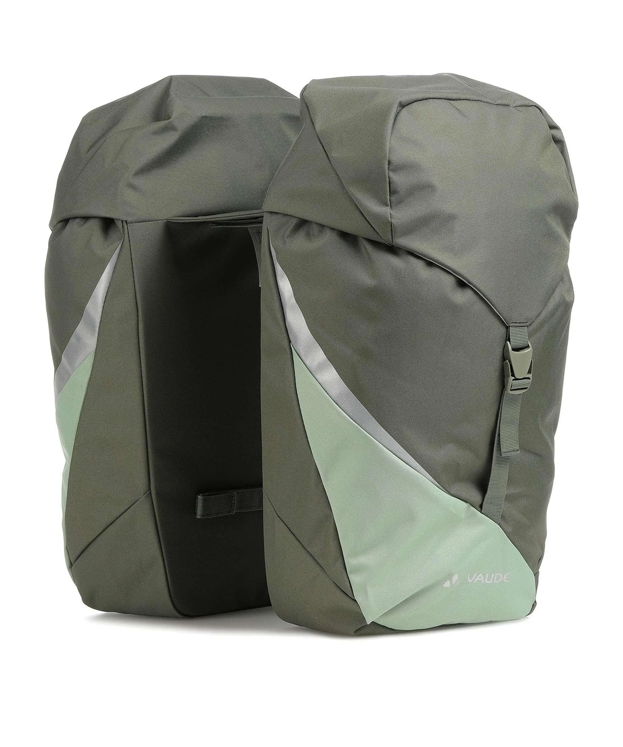  Vaude Urban TwinRoadster Borsa per portapacchi poliestere riciclato cachi  