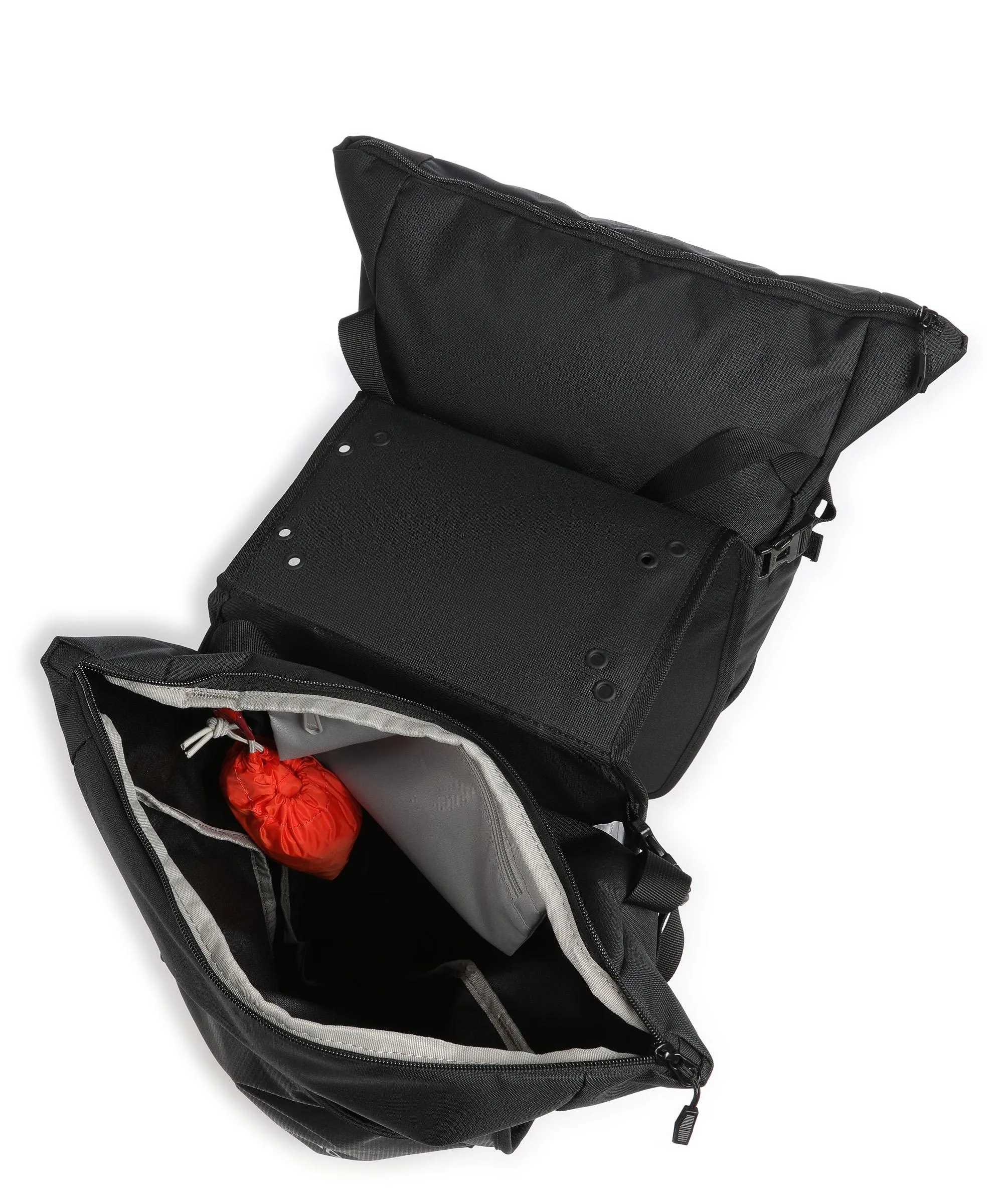  Vaude Urban TwinShopper Borsa per portapacchi poliestere riciclato nero  