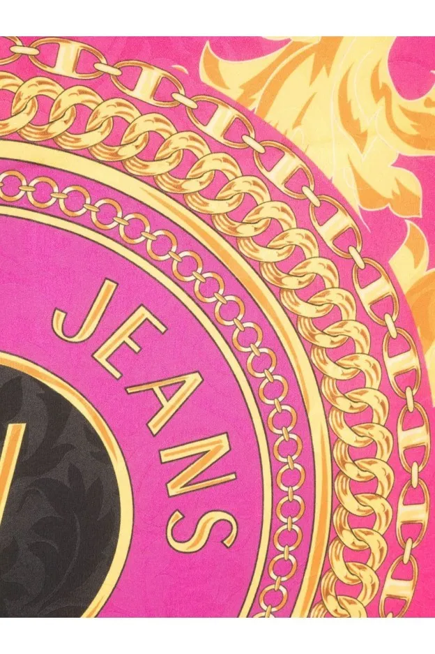 Versace Jeans Couture Foulard con stampa barocca