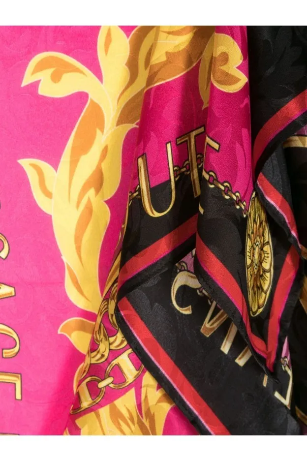 Versace Jeans Couture Foulard con stampa barocca