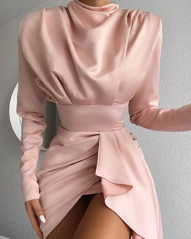 Vestito Donna Asimmetrico Rush Fascia Elegante