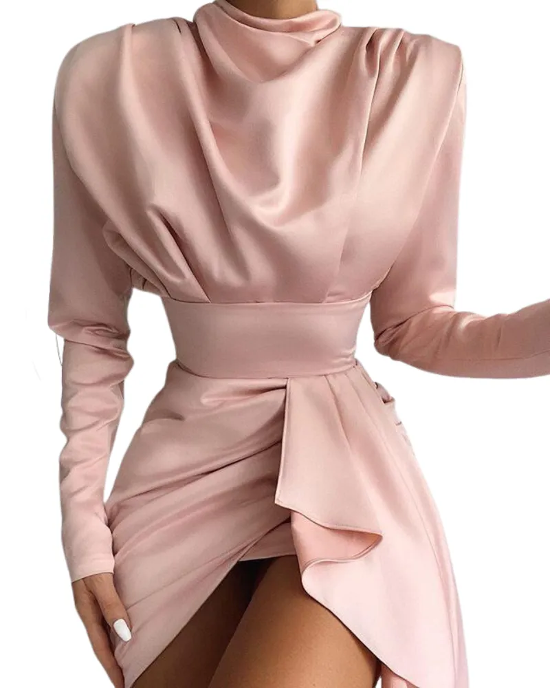 Vestito Donna Asimmetrico Rush Fascia Elegante